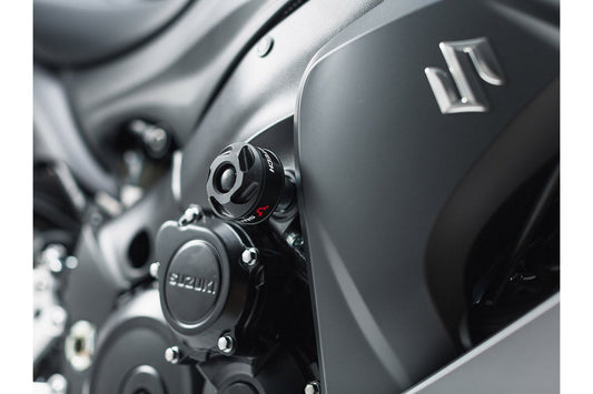 Slider set for frame Black Suzuki GSX-S 1000 (15-)