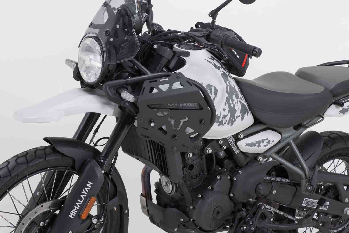 SLC side carrier left for original crash bars Royal Enfield Himalayan 450 (23-).