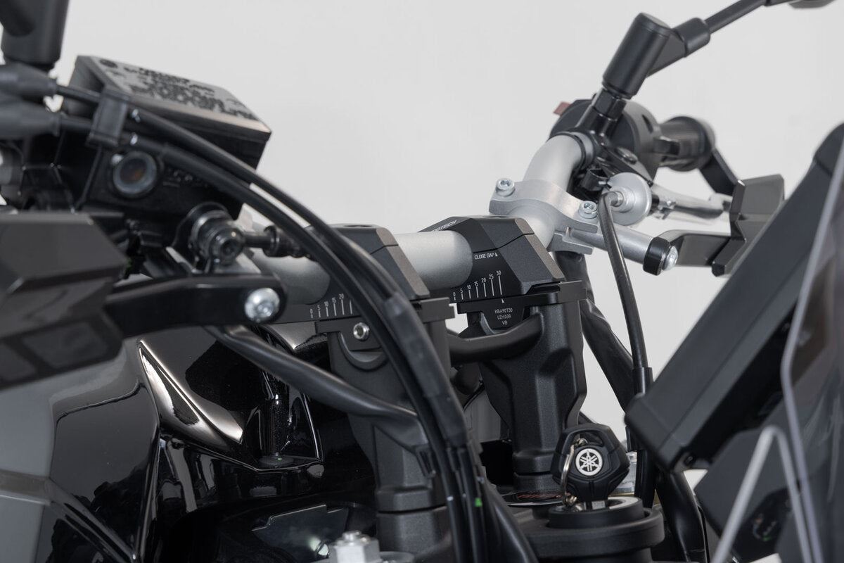 Bar Back Variable for Ø28 Handlebars H=28mm Back 5/10/15/20/25/30 mm Black
