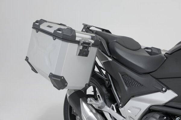TRAX ADV Aluminium Case System 45/45 litre Honda NC750X (20-) Silver