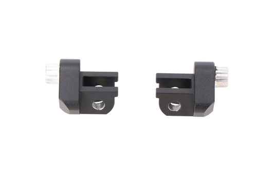 Mounting kit for EVO footrest Black. Honda / Suzuki / KTM models.