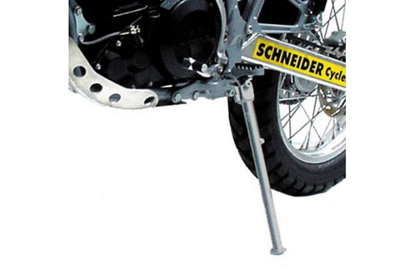 Side Stand Wheel Size front 21"/back 18" Grey