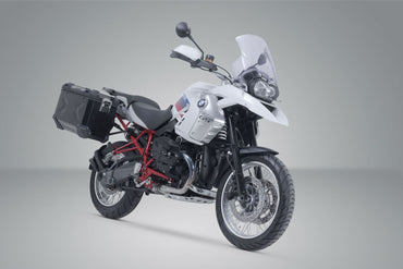 TRAX ADV aluminium case system Black. 37/45 l. R 1200 GS (04-12)/ Adv (06-13).