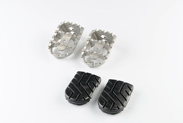 ION footrest kit Silver. BMW F 450 GS (25-).
