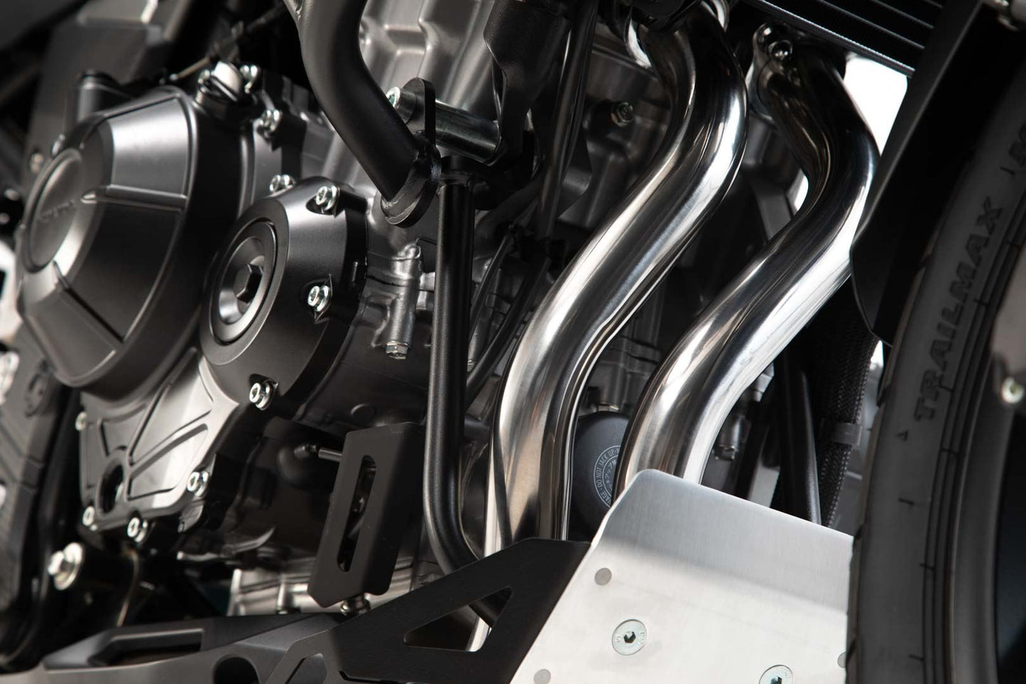 Engine guard Honda CB500X (18-) Black/Silver