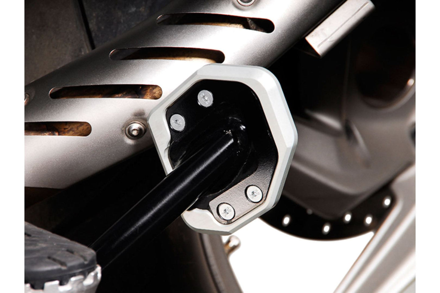 Extension for Side Stand Foot BMW R1200GS / R1200GS Adventure Black/Silver