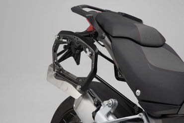 TRAX ADV Aluminium Case System 37/37 litre Ducati Multistrada 1200/1260/950 (15-) Silver