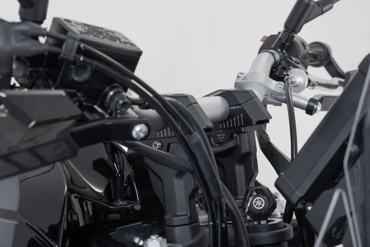 Bar Back Variable for Ø28 Handlebars H=28mm Back 5/10/15/20/25/30 mm Black