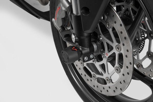 Slider Set for Front Axle Triumph Street Triple/Daytona/Tiger 600/Trident Black