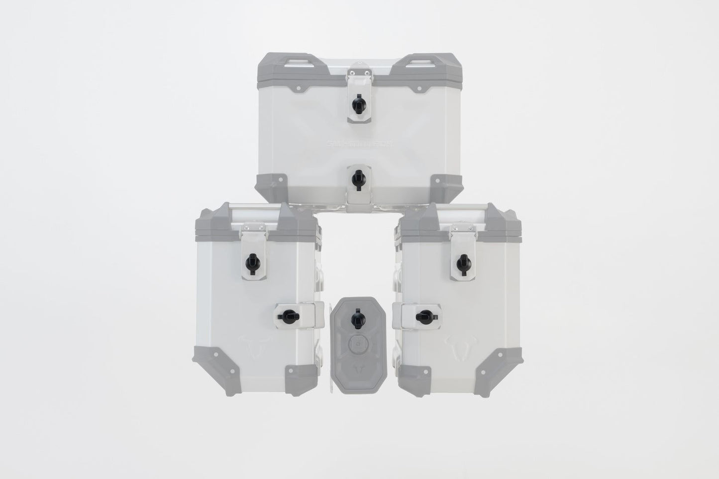 TRAX lock set with anti-theft protection EVO Anti-theft protection 9 matching locks, 2 keys