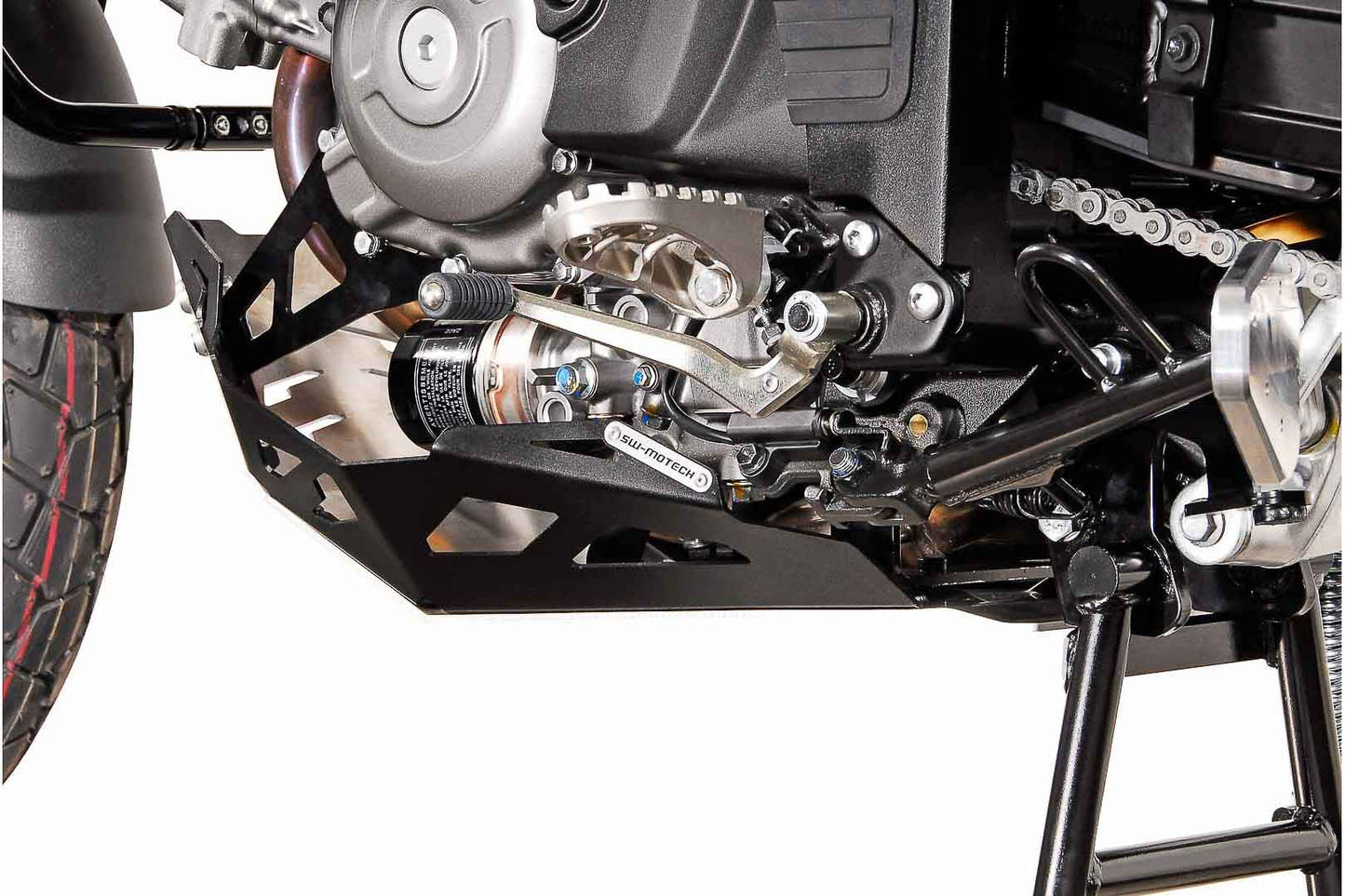 Engine guard Suzuki DL650 (11-) / XT (15-) Black/Silver