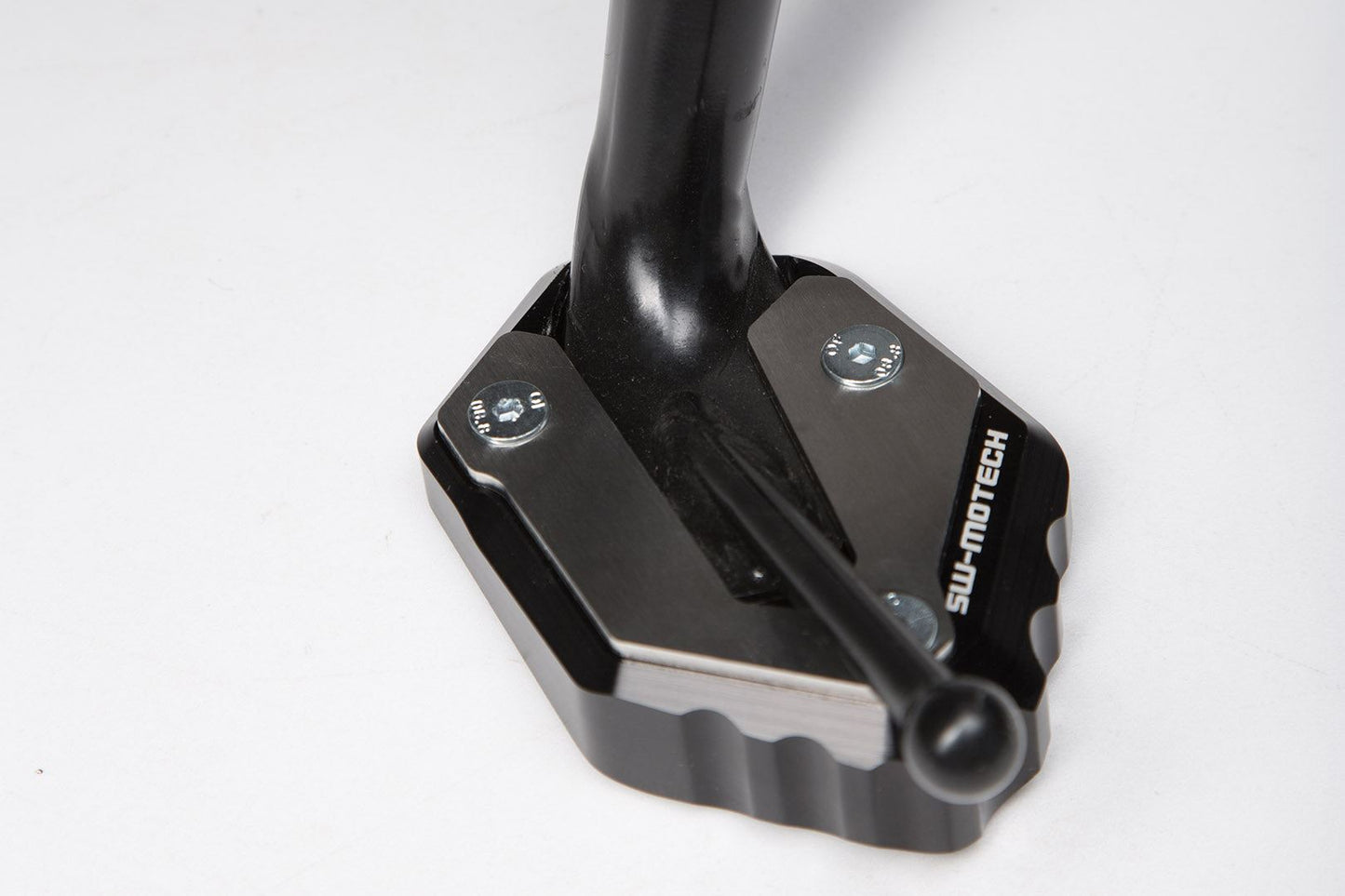Extension for Side Stand Foot Yamaha MT-07/Tracer/MotoCage, XSR700 Black/Silver