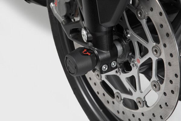 Slider Set for Front Axle Kawasaki Z650 (16-), Ninja 650 (16-) Black