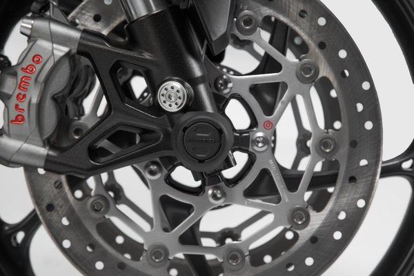 Slider Set for Front Axle Triumph Street Triple/Daytona/Tiger 600/Trident Black