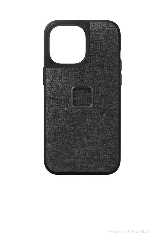 Mobile Everyday Fabric Case iPhone 14 Pro Max Charcoal