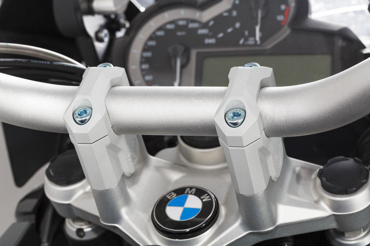 Bar riser H=40 mm BMW R1200GS LC / Adv (13-). Silver