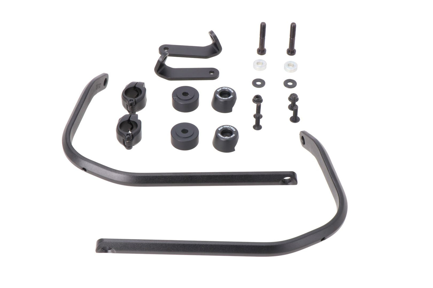 Handguard mounting kit Black. Kawasaki Versys 650 (07-21).