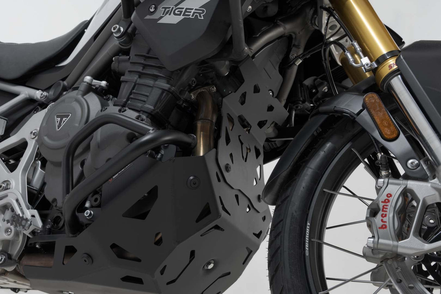 Engine guard extension Triumph Tiger 1200 models (22-) Black