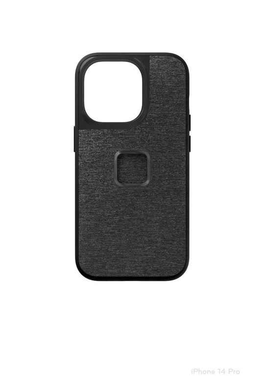 Mobile Everyday Fabric Case iPhone 14 Pro Charcoal