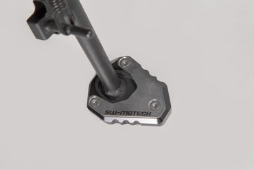 Extension for Side Stand Foot Kawasaki Versys 650 (15-), Z H2 (19-) Black/Silver