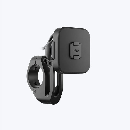 Mobile Motorcycle Mount Bar Mount v2: Charging Black