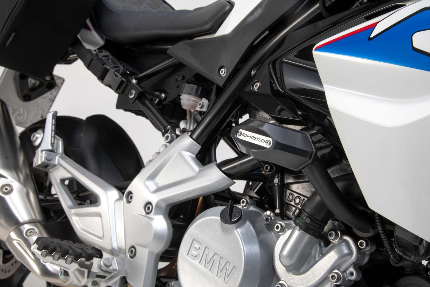 Slider set for frame Black BMW G 310 R (16-)