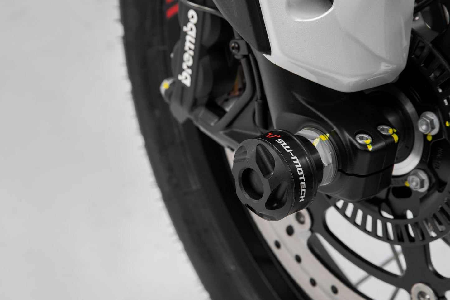 Slider Set for Front Axle Moto Guzzi V85 TT (19-) Black