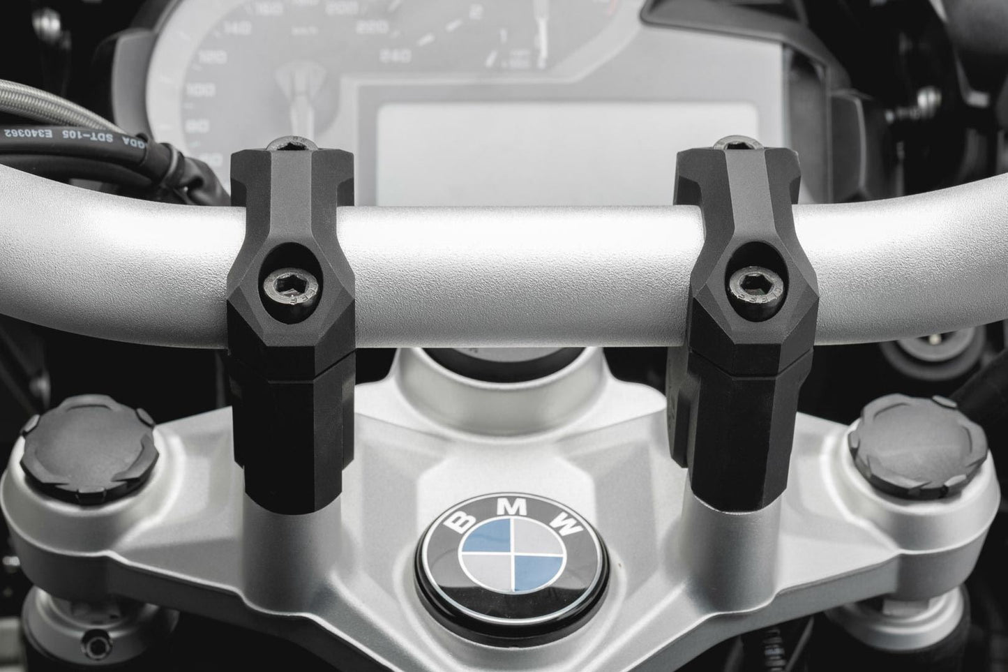 Bar riser H=40 mm R1200GS LC/Adv/Rallye, R1250GS. Black