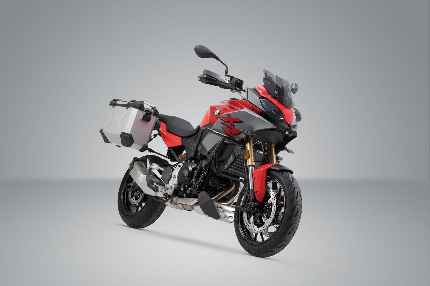 TRAX ADV Aluminium Case System 37/37 litre BMW F 900 R / XR (19-) Silver