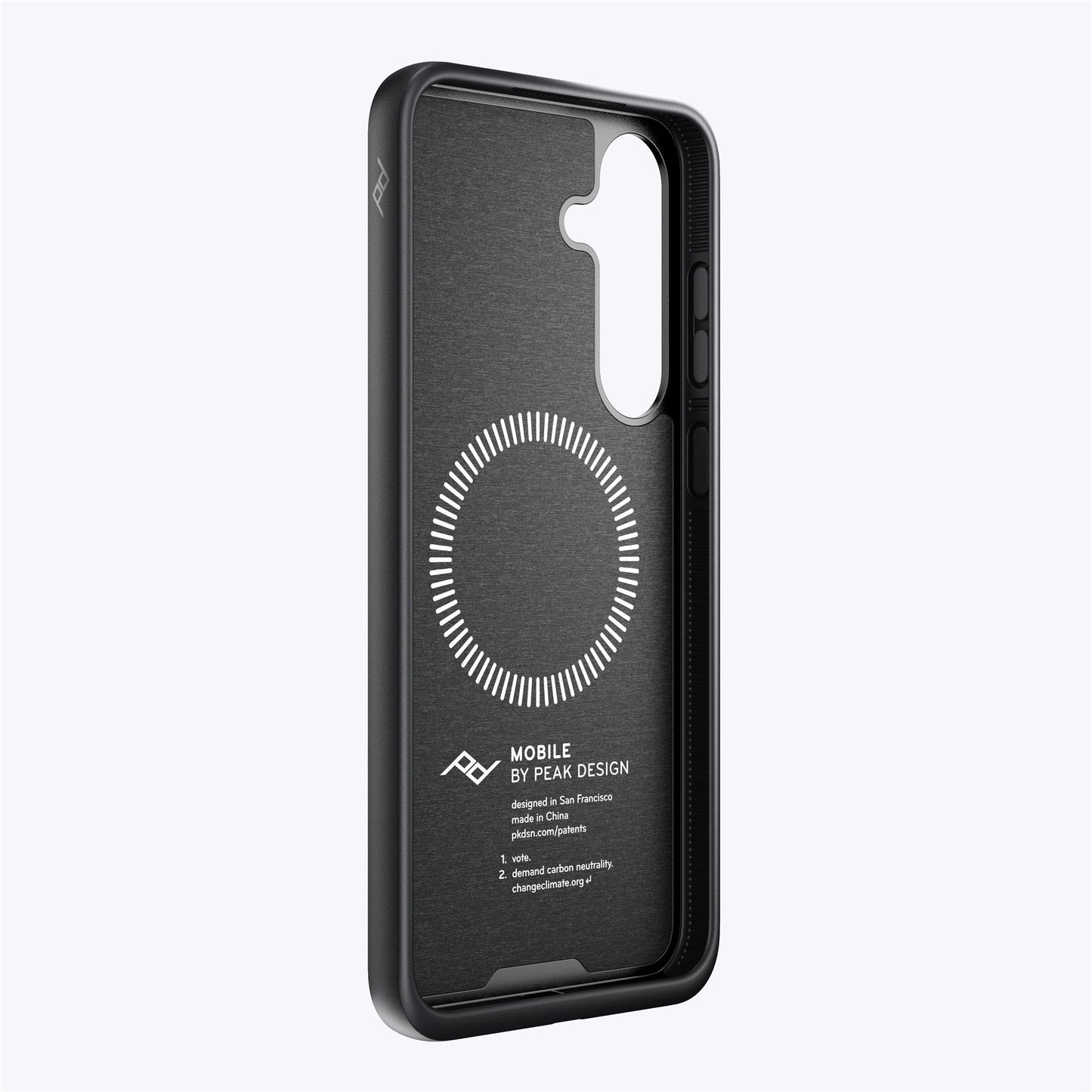 Mobile Everyday Fabric Case Samsung Galaxy S25+ Charcoal