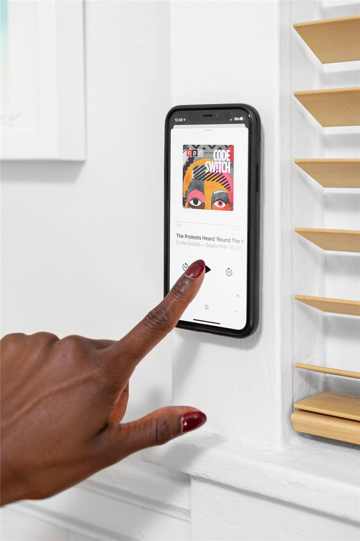 Mobile Wall Mount Charcoal