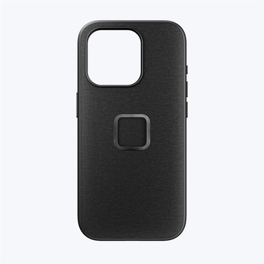 Mobile Everyday Fabric Case iPhone 15 Pro v2 Charcoal