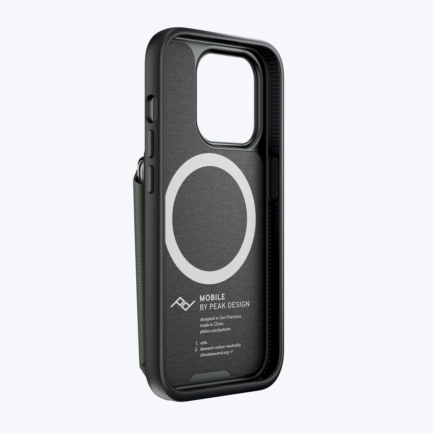 Mobile Wallet Stand Sage