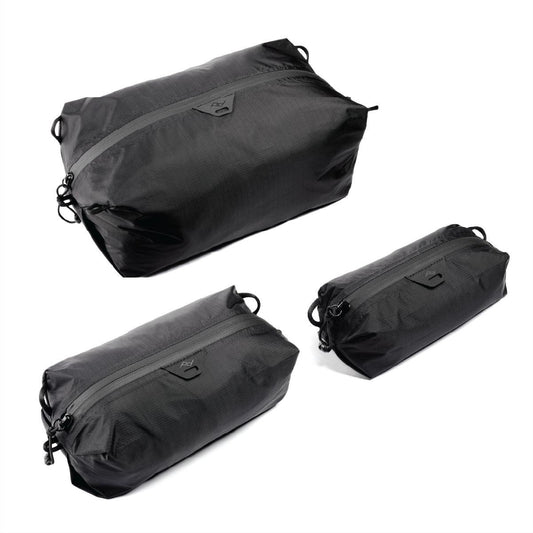Ultralight Packing Cube BUNDLE XXS-XS-S Black