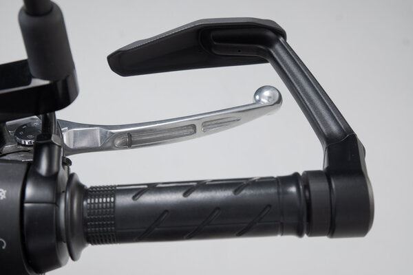 Lever Guards Honda CB650R (18-), Kawasaki Z650 (16-) with Wind Protection Black