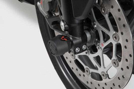 Slider Set for Front Axle Kawasaki Versys 1000, ZX-6R 636, Nuda 900 Black