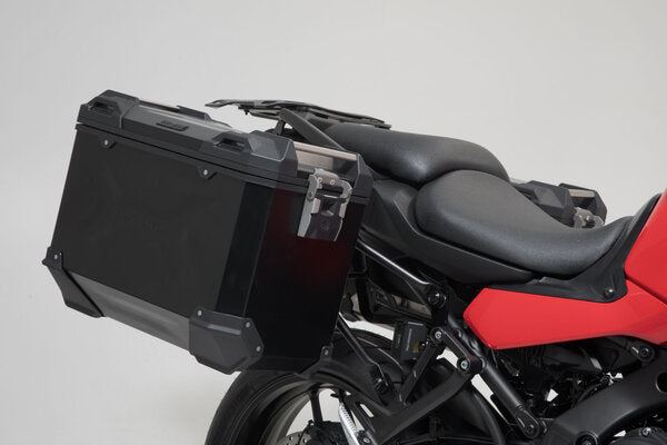 TRAX ADV Aluminium Case System 45/45 litre Yamaha Tracer 9 (20-) Black