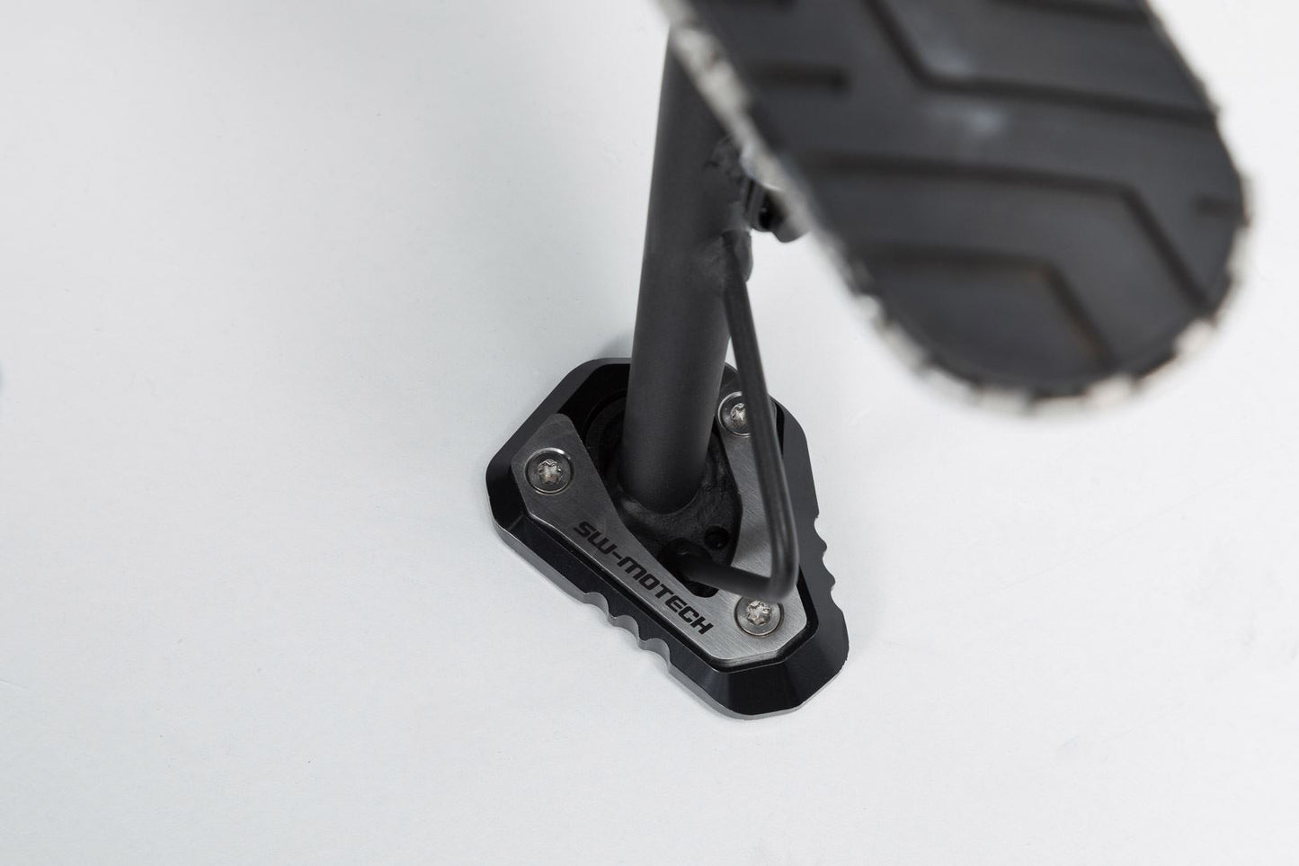 Extension for Side Stand Foot Kawasaki Versys-X300 ABS (16-) Black/Silver