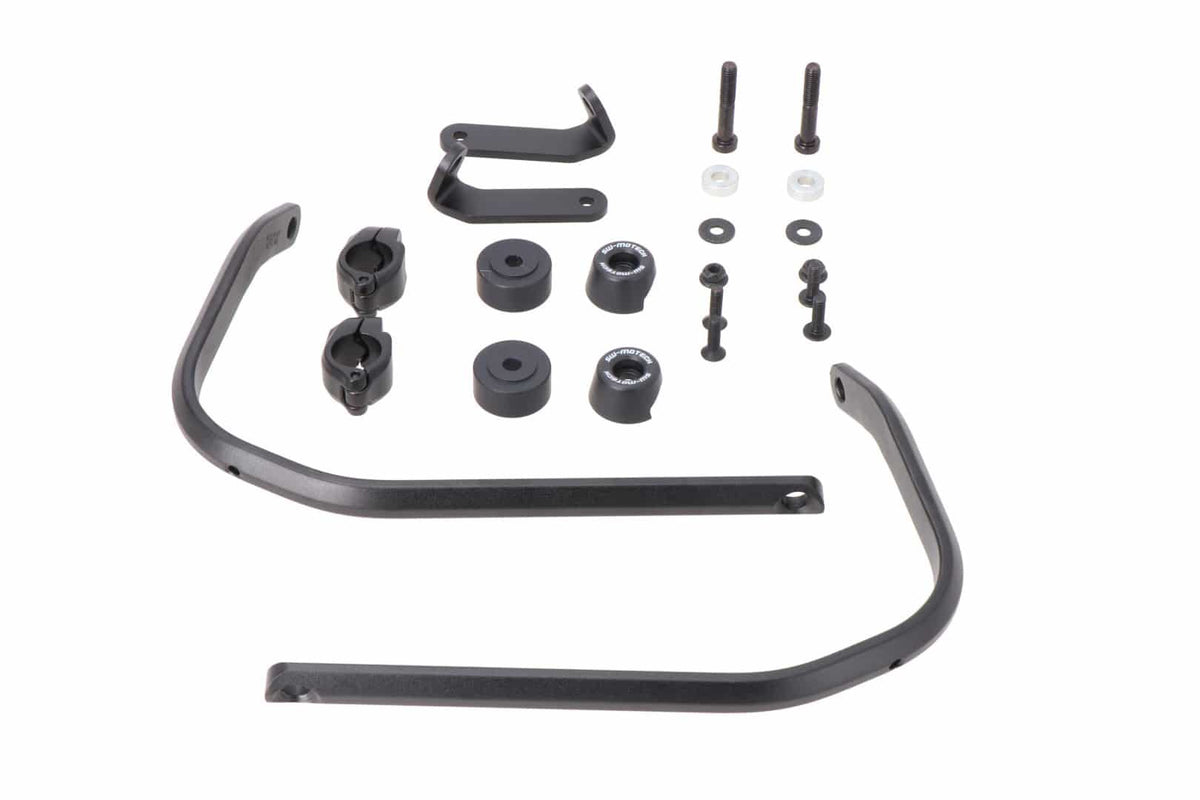 Handguard mounting kit Black. Kawasaki Versys 650 (07-21).