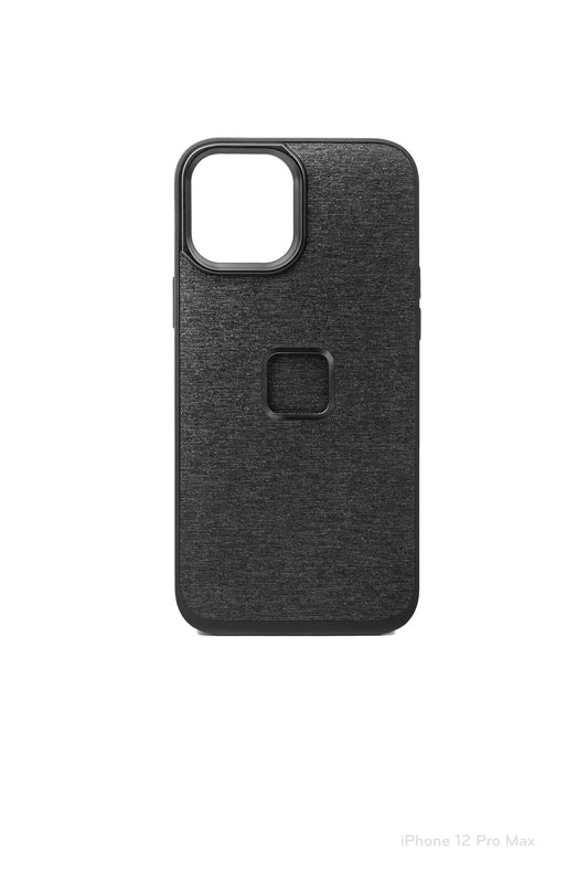 Mobile Everyday Fabric Case iPhone 12 Pro Max Charcoal