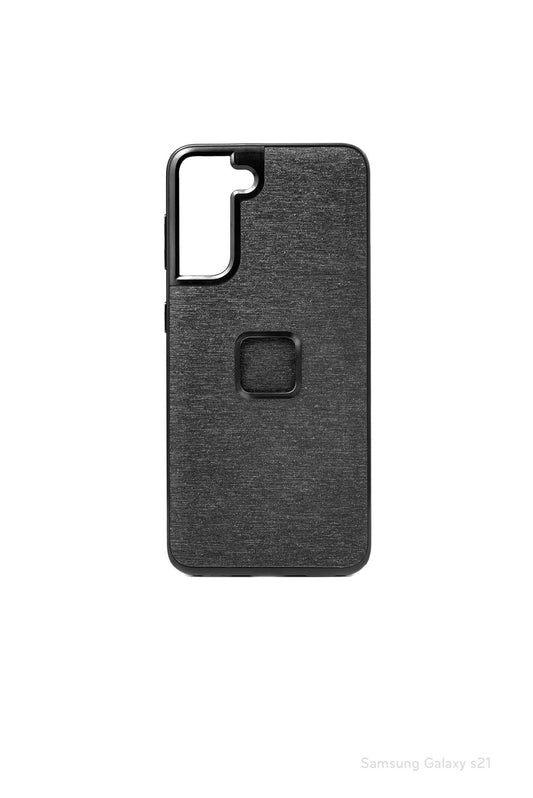 Mobile Everyday Fabric Case Samsung Galaxy S21 Charcoal