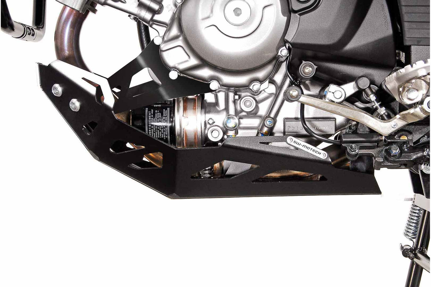 Engine guard Suzuki DL650 (11-) / XT (15-) Black/Silver