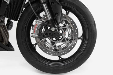 Slider Set for Front Axle Triumph Street Triple/Daytona/Tiger 600/Trident Black