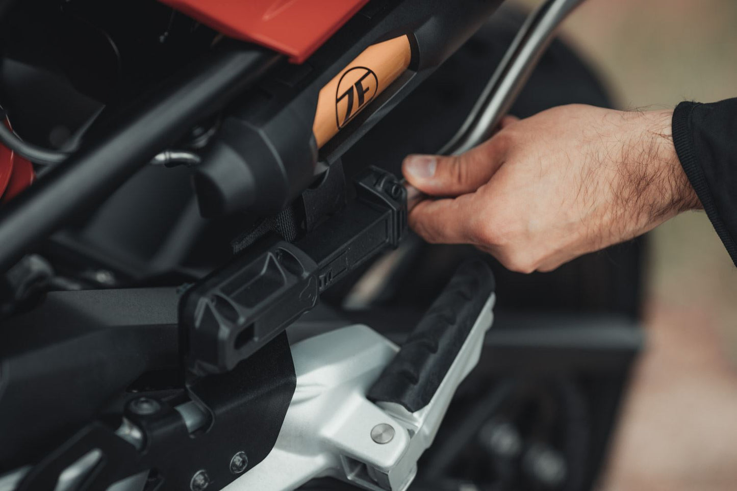 AERO ABS Side Case System 2x25 litre Kawasaki KLR650 (08-)