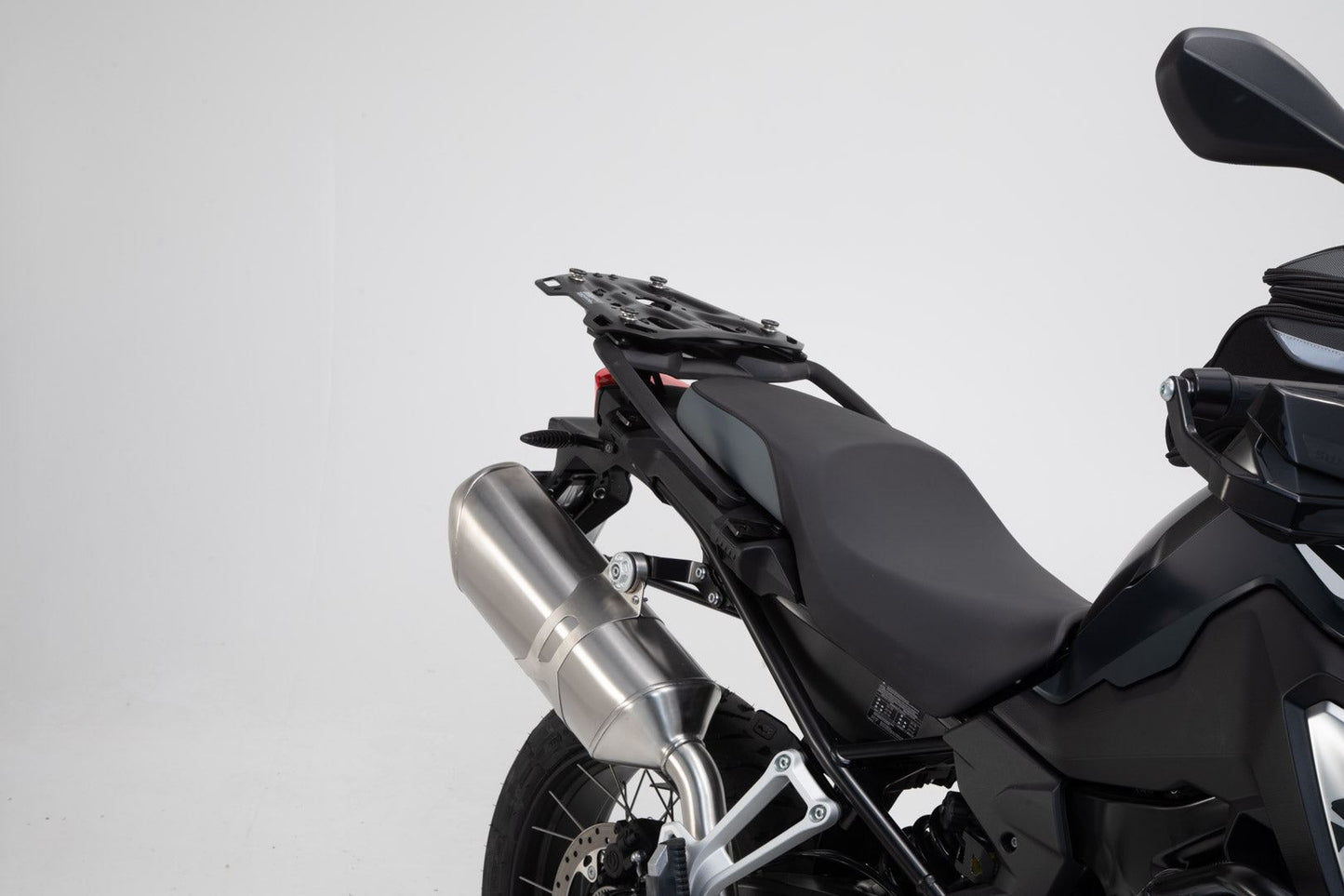 TRAX ADV Aluminium Case System 45/37 litre BMW F750GS, F850GS/Adv (17-) Black