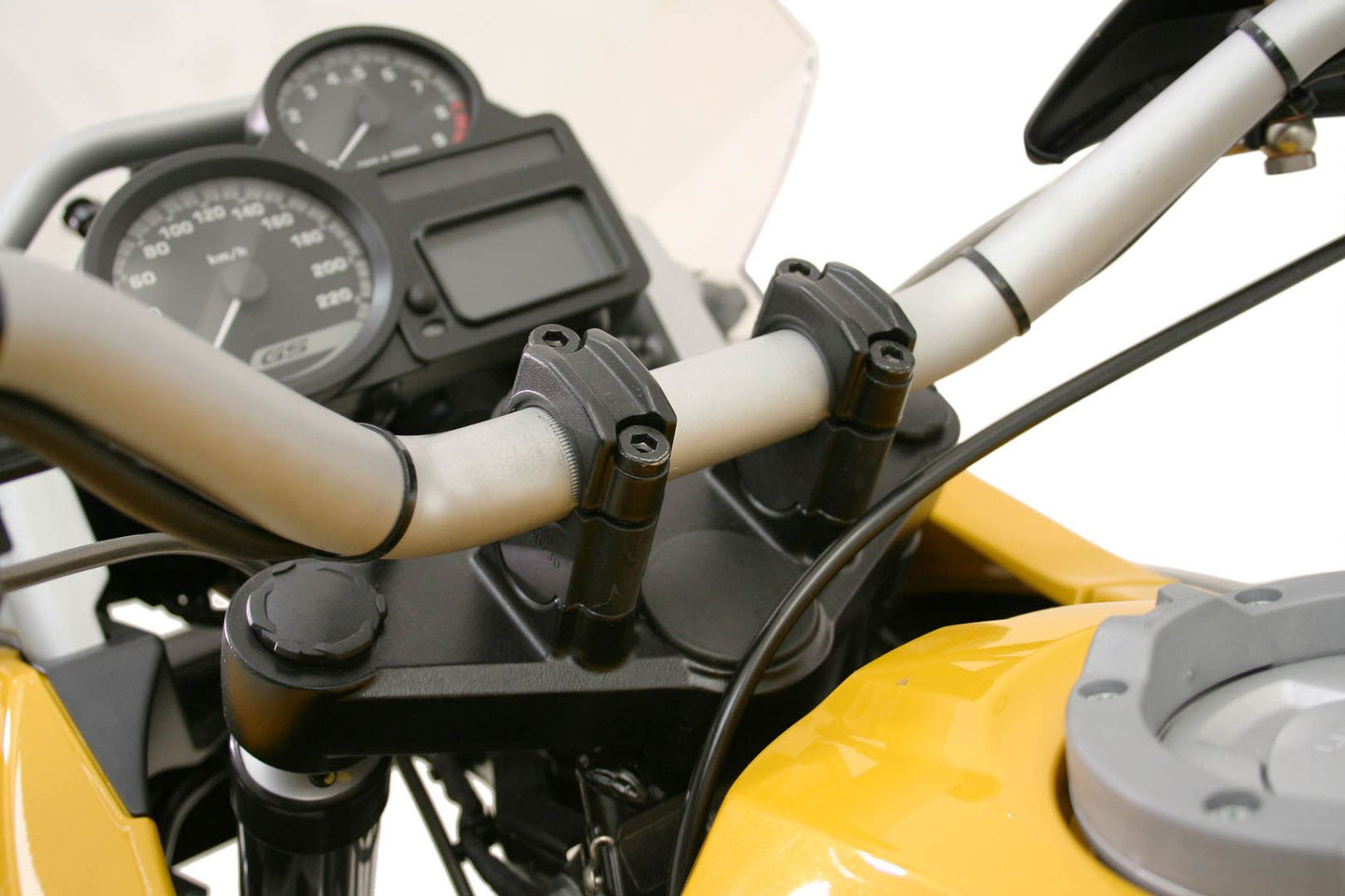 Bar riser H=30 mm BMW R1200GS/Adv, F800GS Adv. Black