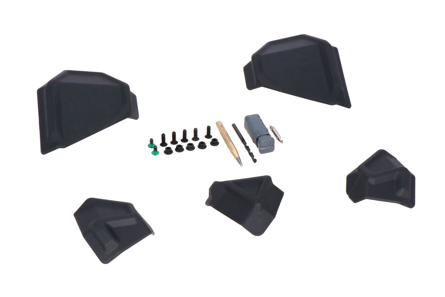 TRAX ADV replacement corner set For TRAX ADV side cases + top case. Tools included
