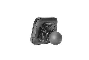 Mobile Motorcycle Mount 1" Ball Adapter: Locking Black