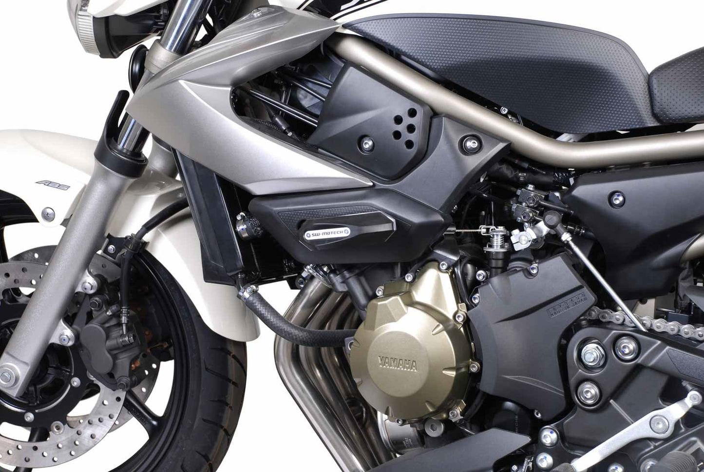 Slider set for frame Black Yamaha XJ6 (08-12) / XJ6 Diversion (08-)