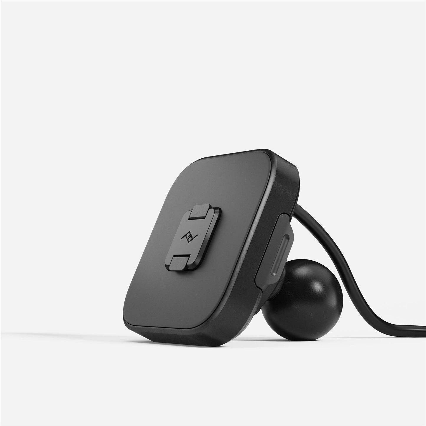 Mobile Motorcycle Mount 1" Ball Adapter: Locking & Charging Black